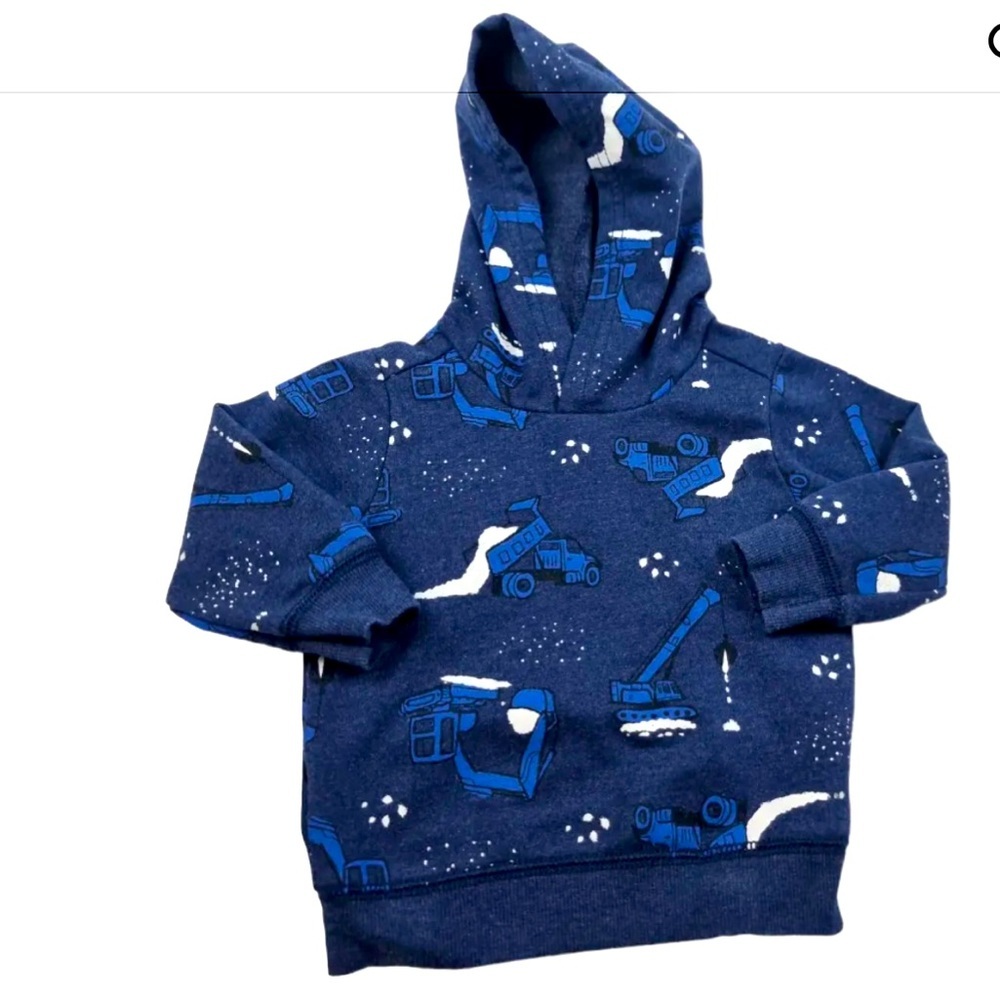 Carters Baby construction 2 piece hoodie and joggers Sz 12 month - Picture 5 of 5